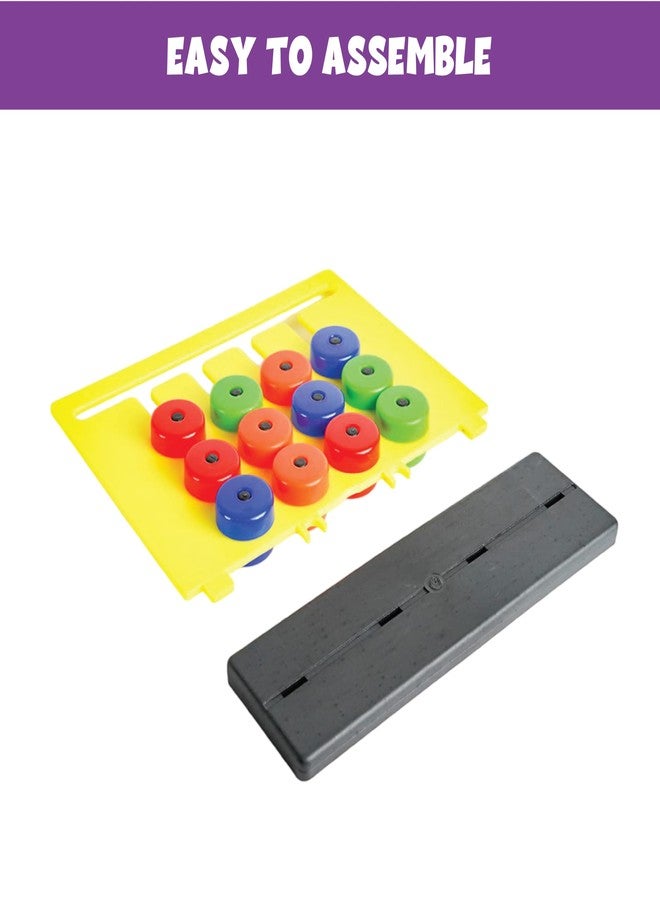 ToyMagic Slide N Learn Puzzle|Pattern Matching Puzzle|Montessori Puzzle Game|Early Development|Activity Engagement Toy|Brain Teaser Game|Best Birthday Gift for 3+|Made in India,Kid,Multicolor - Image 5